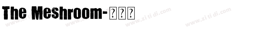 The Meshroom字体转换